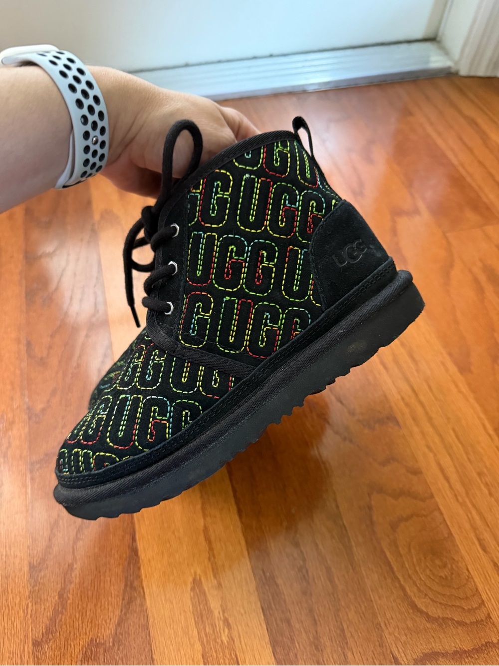 UGG Neumel II Graphic Stitch Boot kid 12